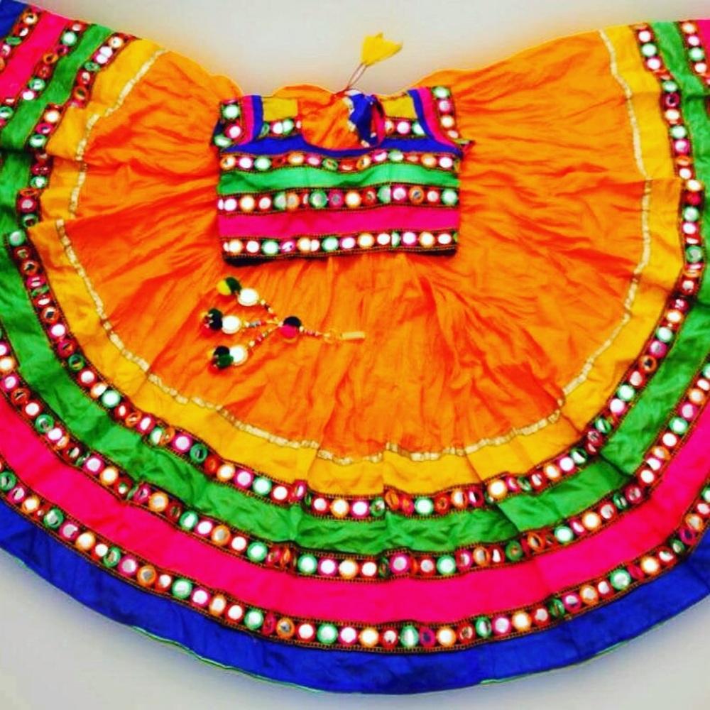 Gujarati vintage chaniyacholi for Garba